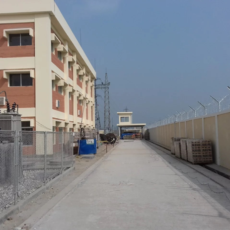 Construction of 230/132KV GIS Substation